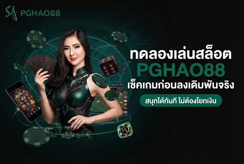 ทดลองเล่นสล็อต PGHAO88 เช็คเกมก่อนลงเดิมพันจริง