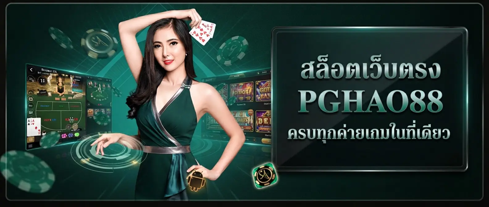 สล็อตเว็บตรง PGHAO88 ครบทุกค่ายเกมในที่เดียว