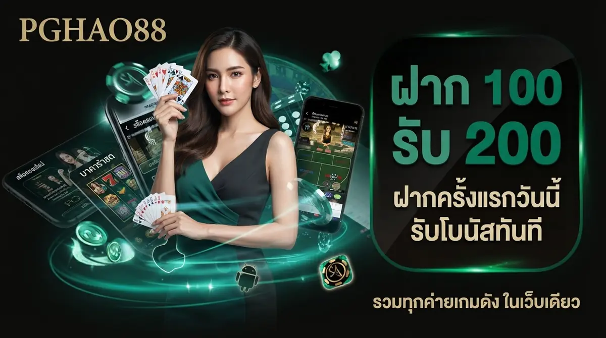 ฝาก 100 รับ 200